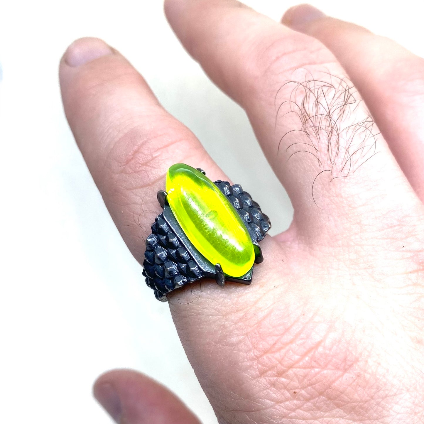 Serpent’s LuAG Ring in Sterling Silver