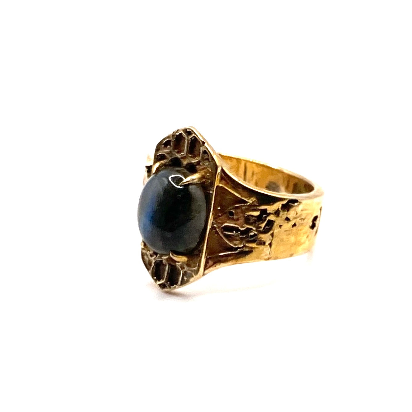 Paragon Bronze Labradorite Gothic Ring