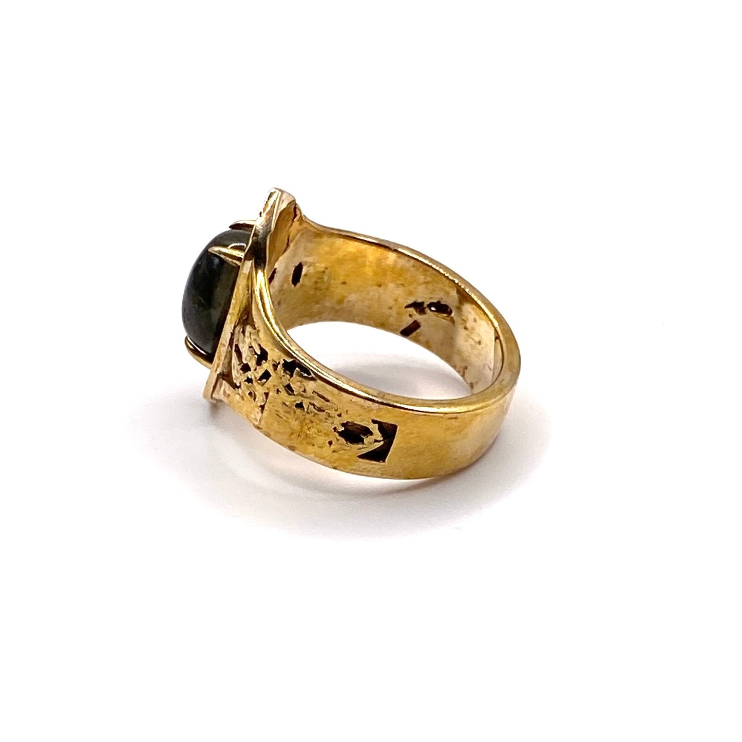 Paragon Bronze Labradorite Gothic Ring