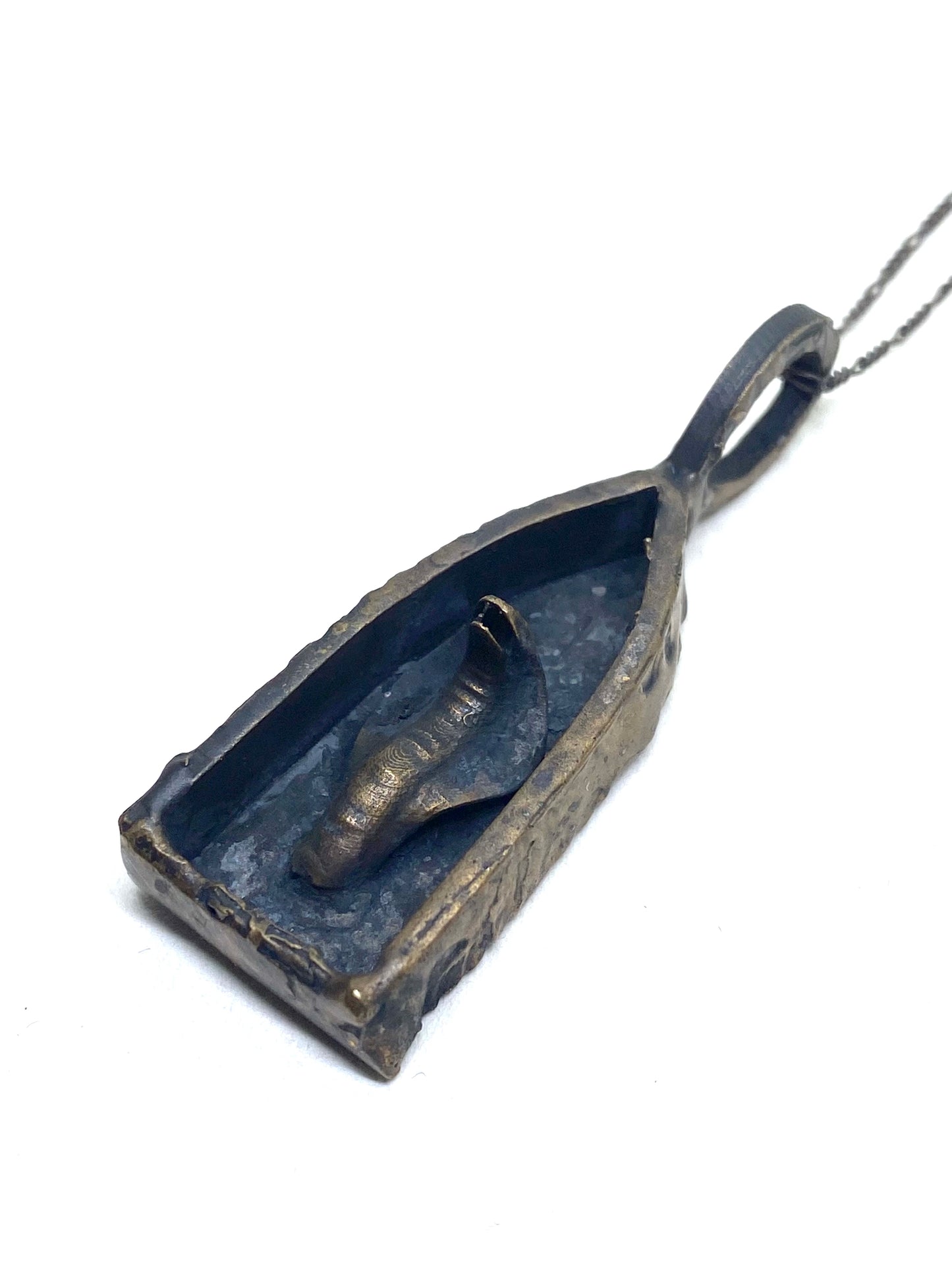 Snake Necklace in Bronze Talisman