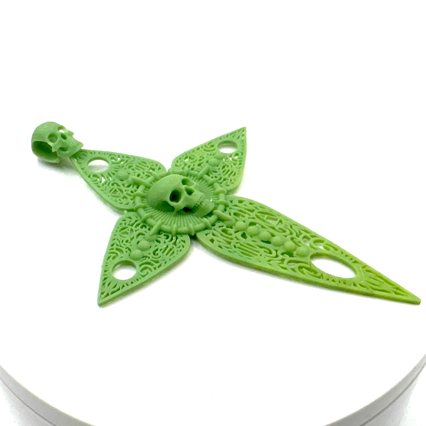 TO BE CAST - Skull Cross Pendant In sterling Silver