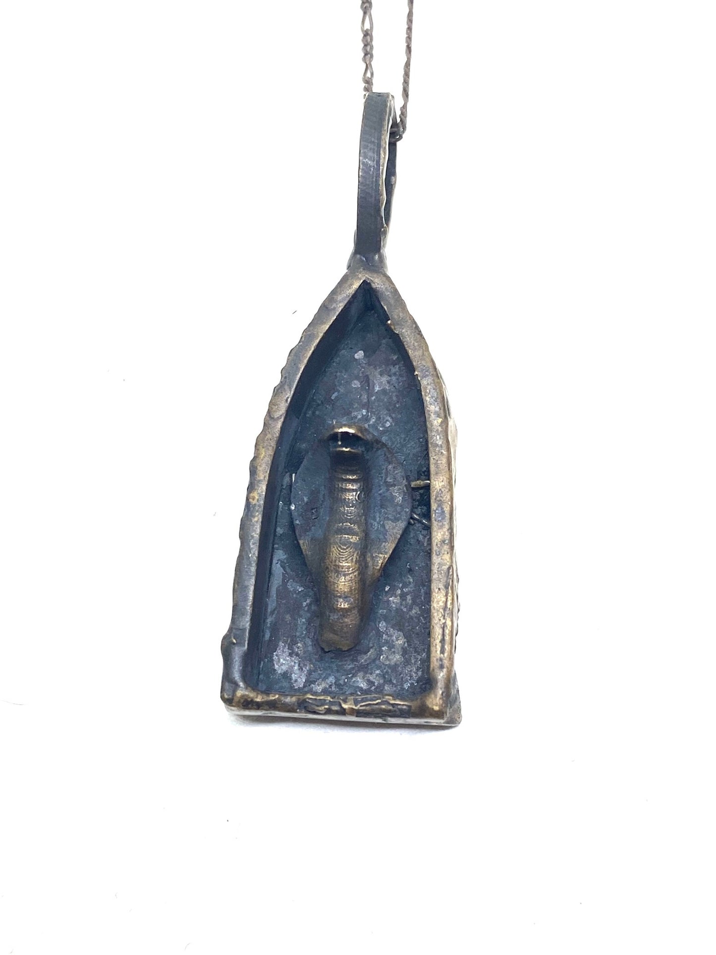 Snake Necklace in Bronze Talisman