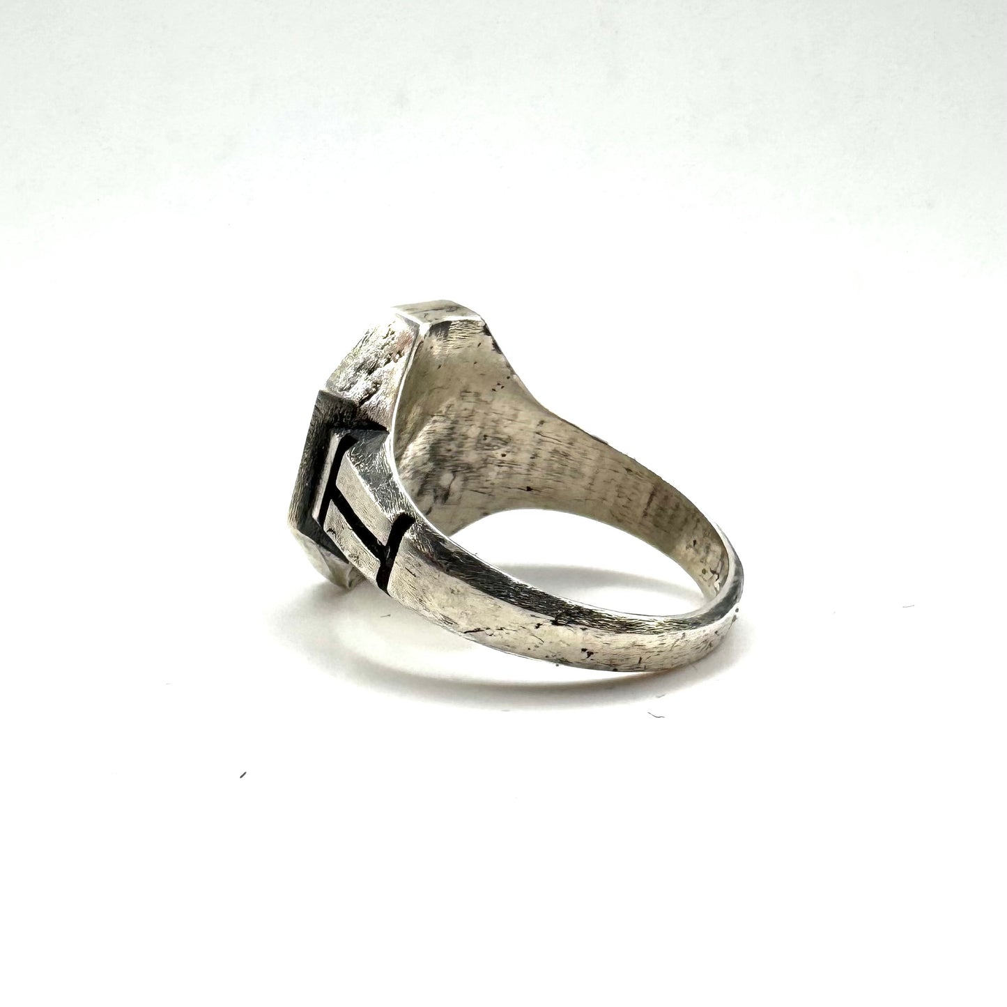 Chrysoprase Sanctum Ring in Sterling Silver