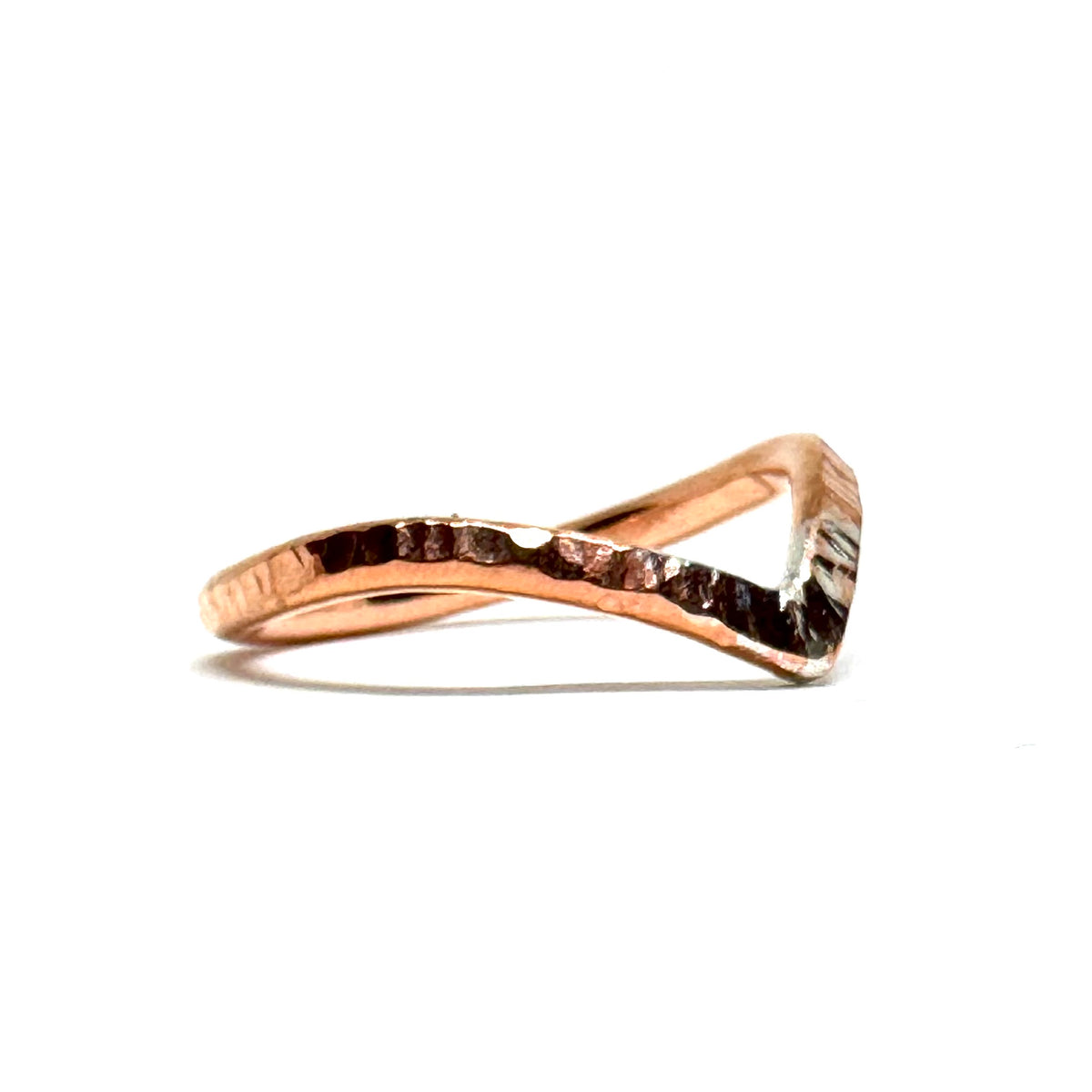 Sigil Cross Stacker in Copper and Brass