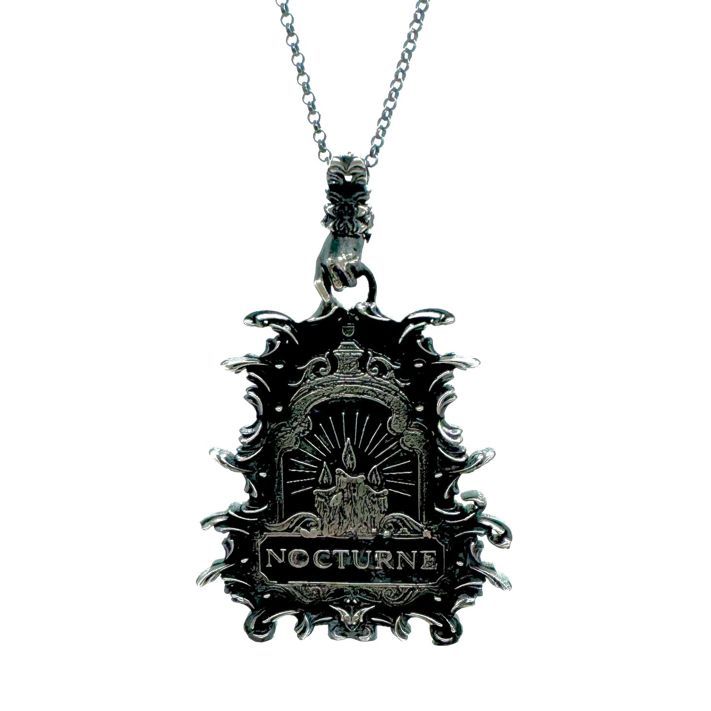 Exclusive Nocturne Collaboration Pendant in Sterling Silver or Bronze