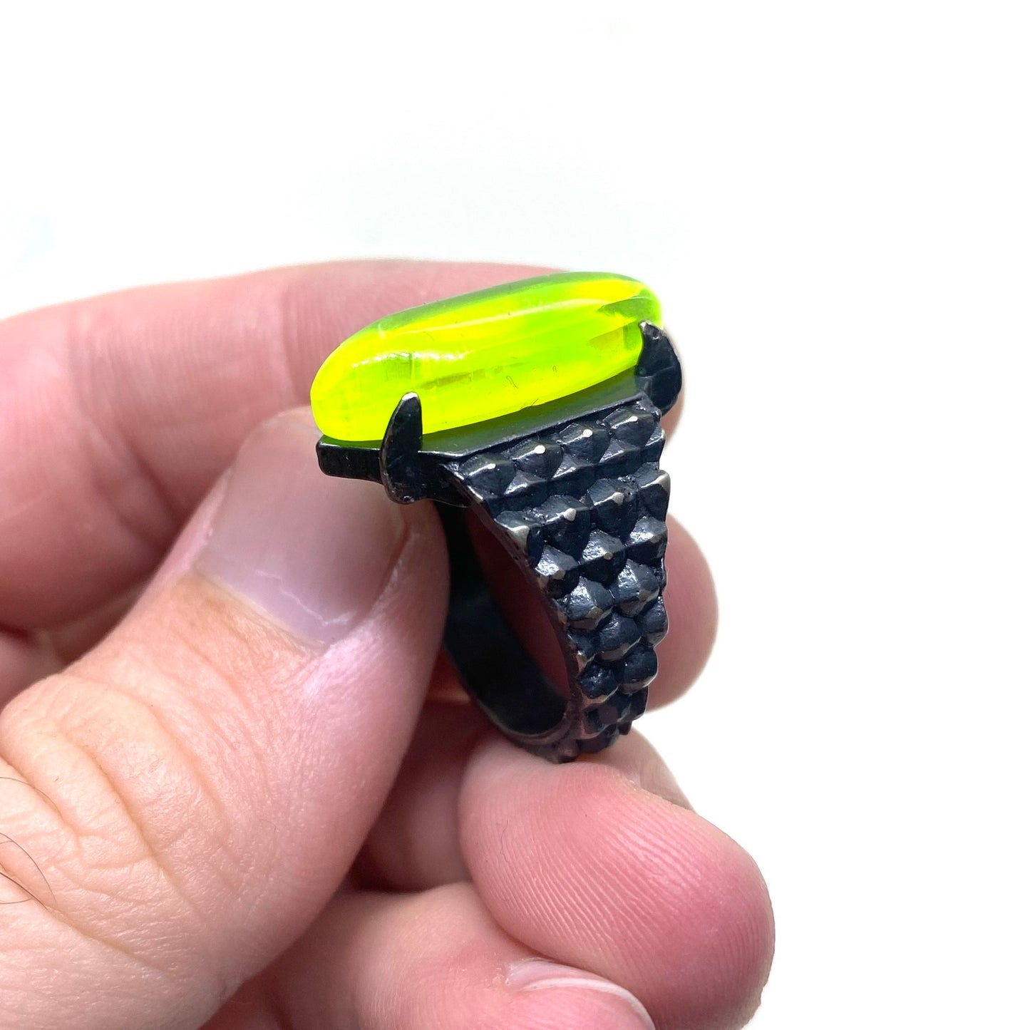 Serpent’s LuAG Ring in Sterling Silver