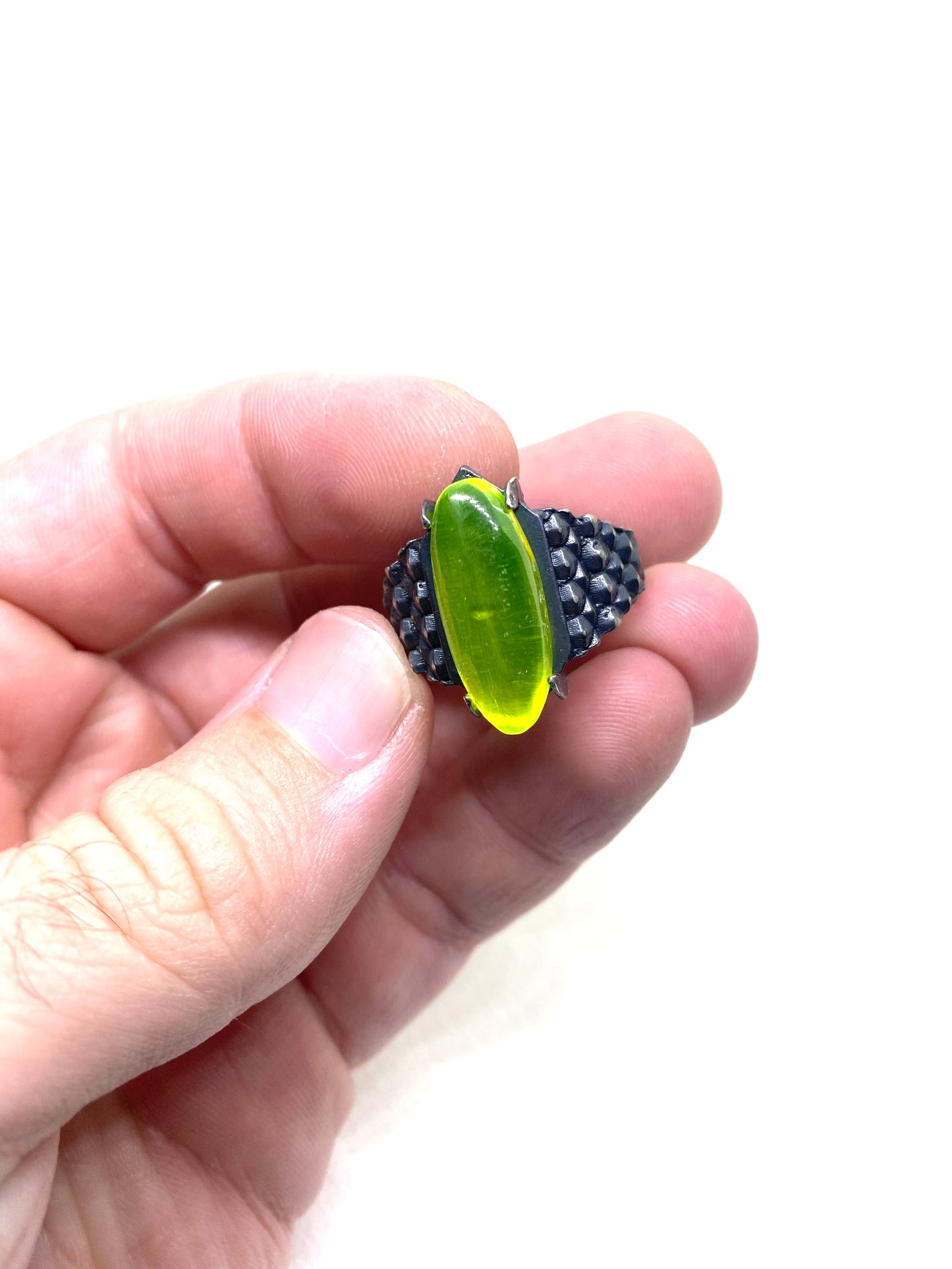 Serpent’s LuAG Ring in Sterling Silver