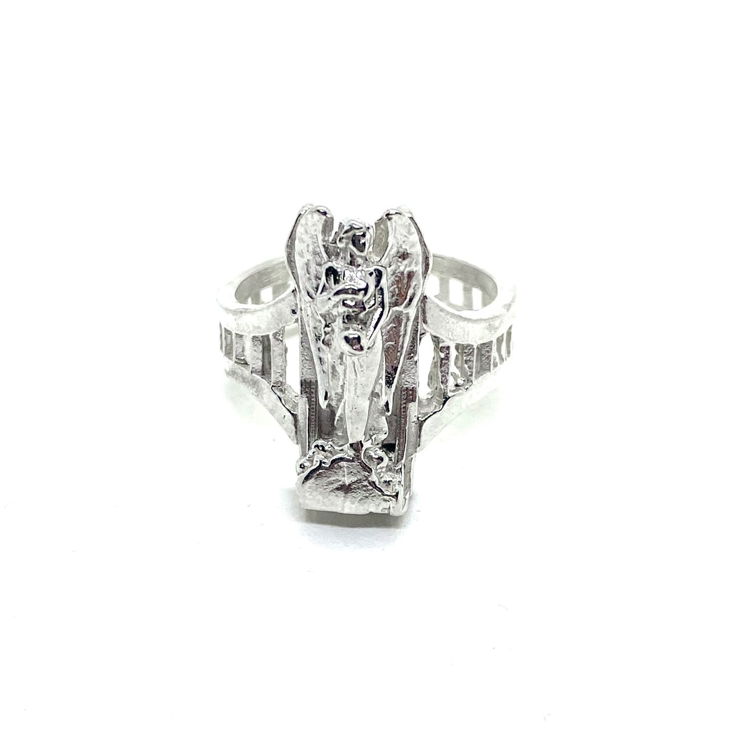 Angel of Death Ring Sterling Silver