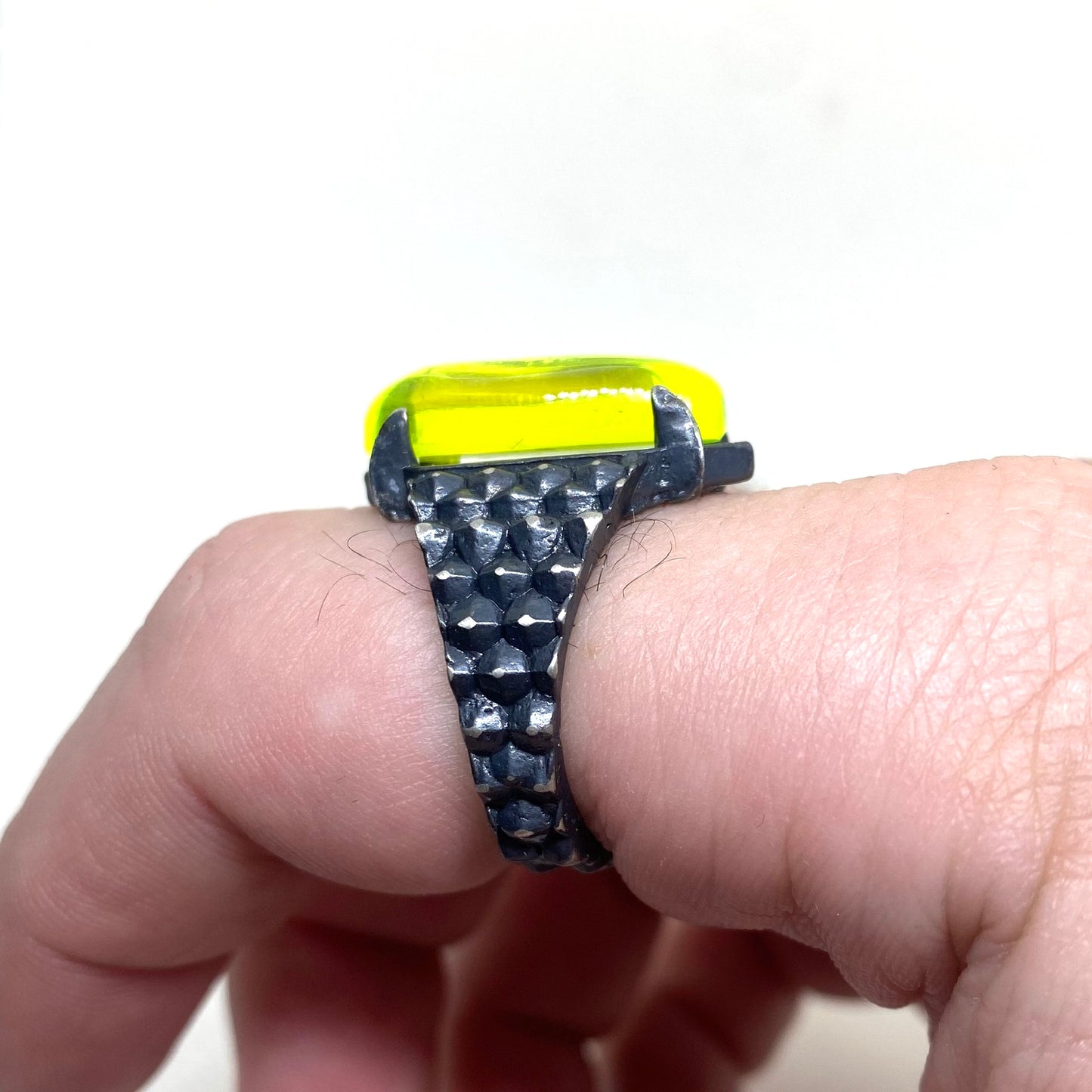 Serpent’s LuAG Ring in Sterling Silver