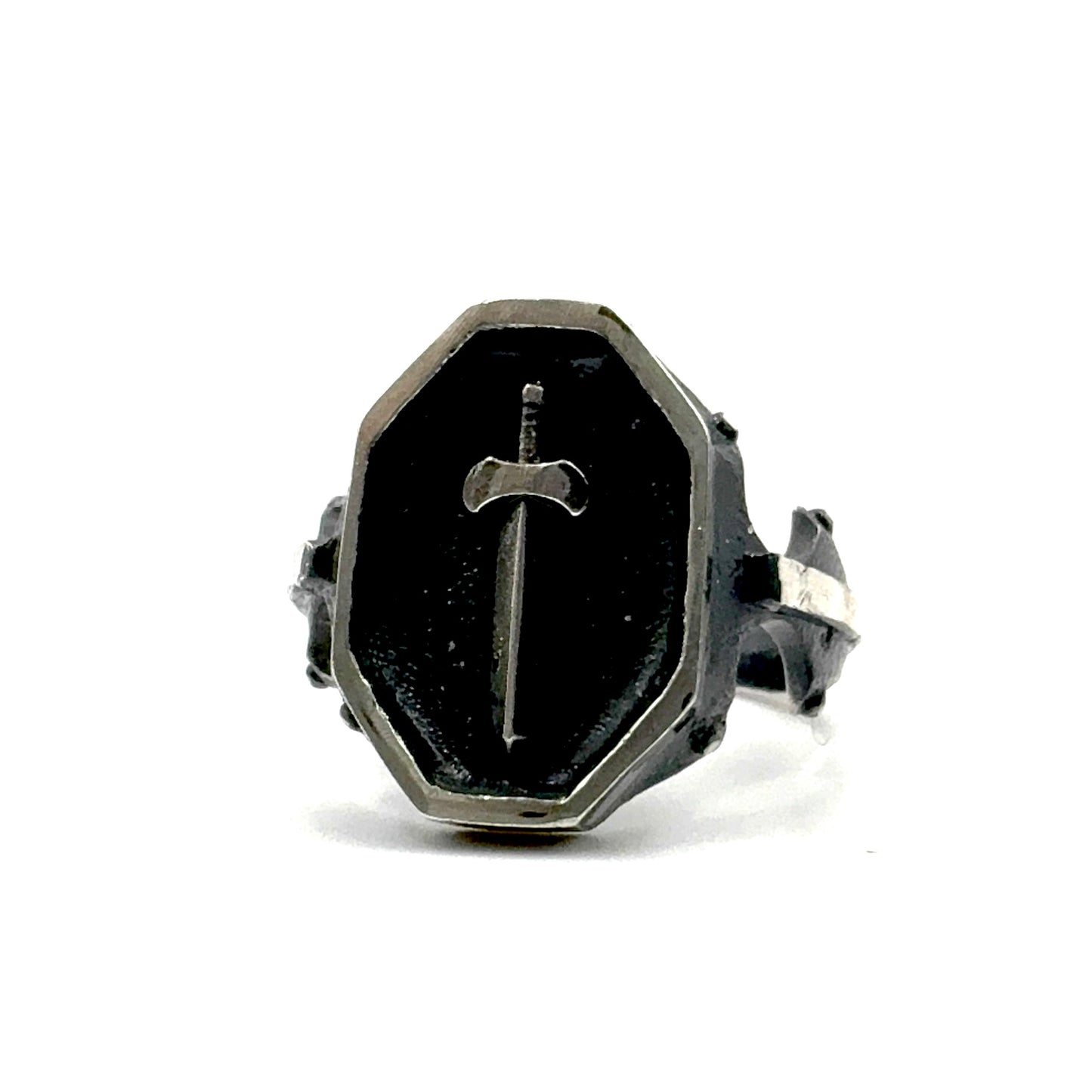 PREORDER - Excalibur Signet Ring In Sterling Silver