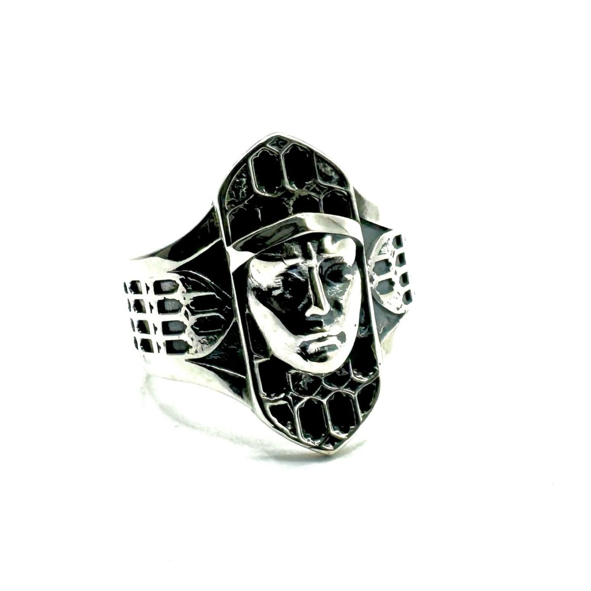 Effigy Ring In Sterling Silver - Julian The 2nd - RING - Effigy Ring In Sterling Silver