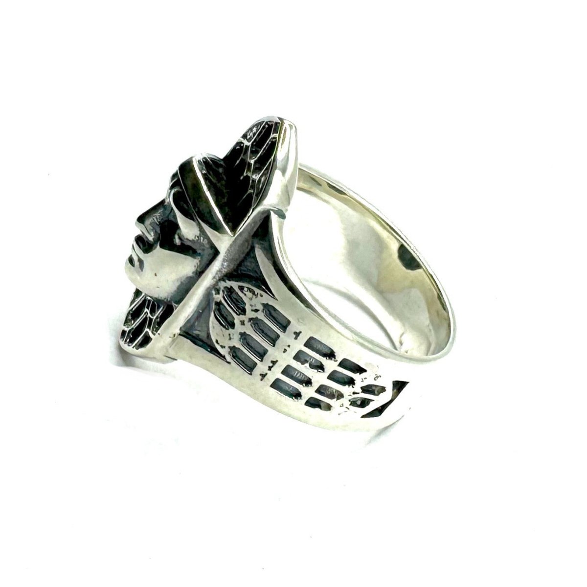 Effigy Ring In Sterling Silver - Julian The 2nd - RING - Effigy Ring In Sterling Silver
