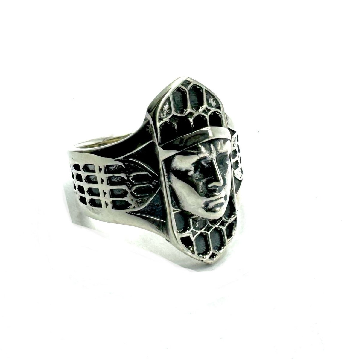 Effigy Ring In Sterling Silver - Julian The 2nd - RING - Effigy Ring In Sterling Silver