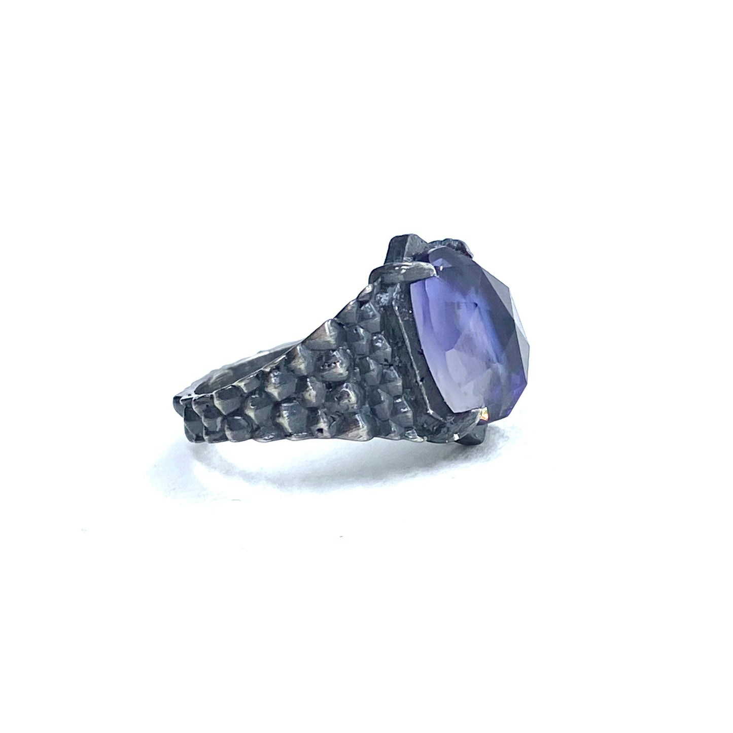 Dragon’s Claw with Iolite in Sterling Silver