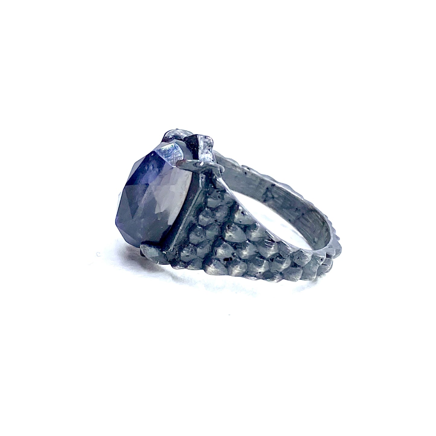 Dragon’s Claw with Iolite in Sterling Silver
