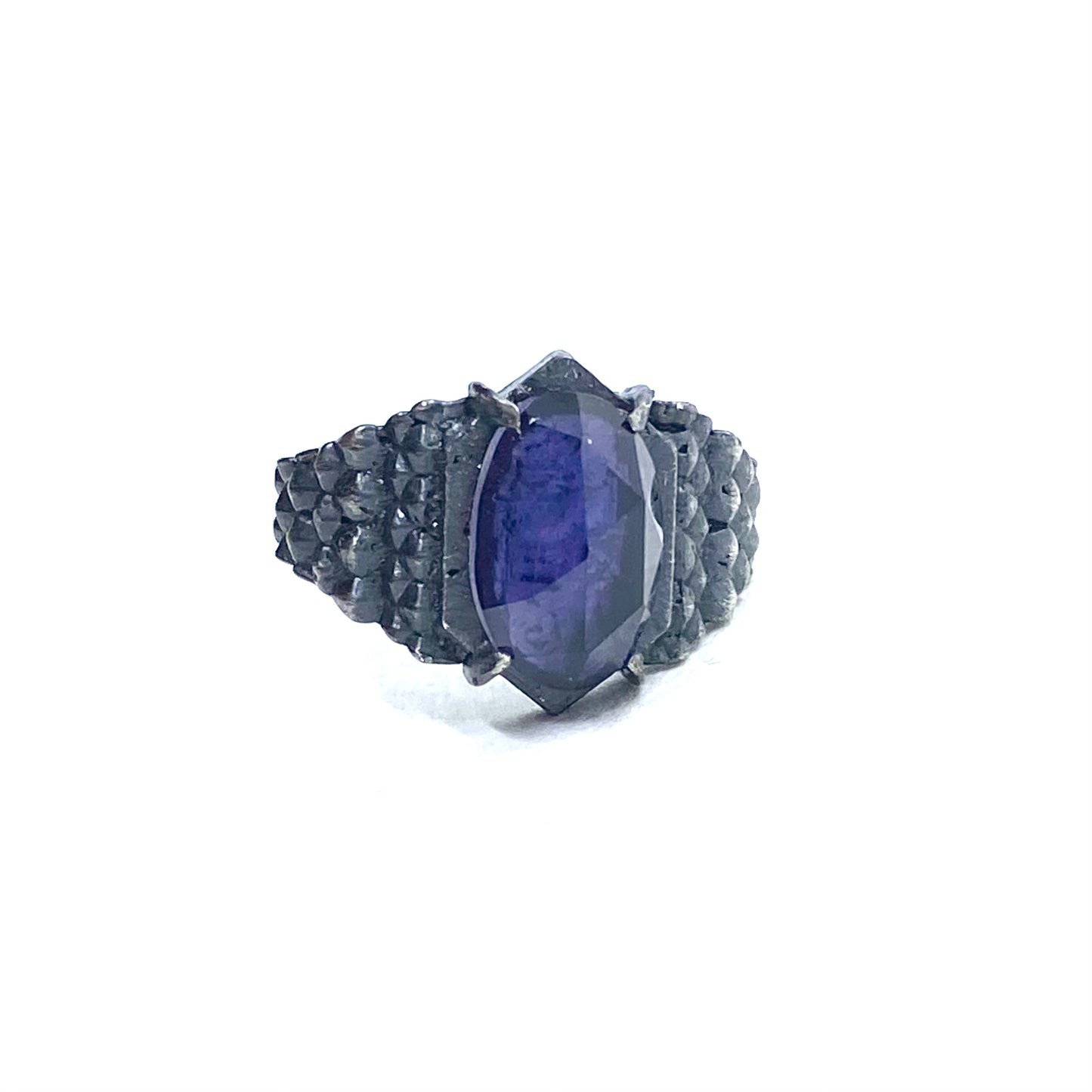 Dragon’s Claw with Iolite in Sterling Silver