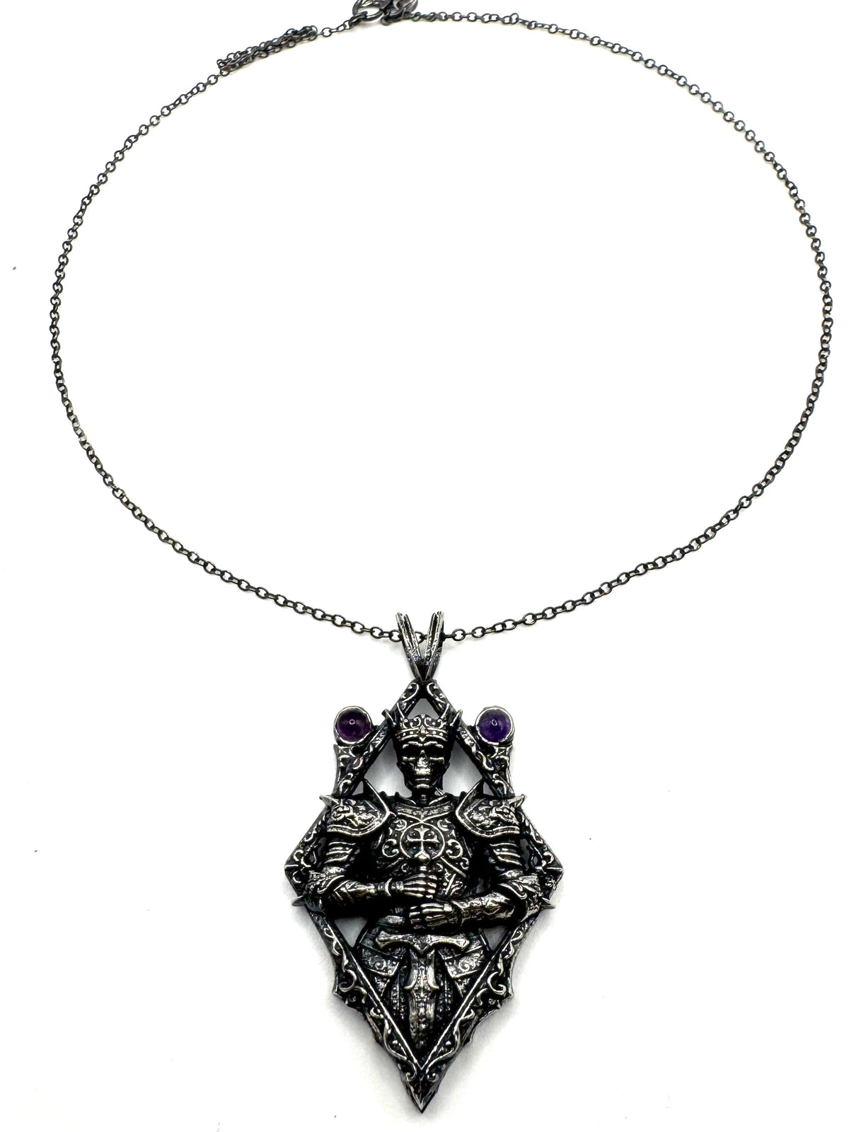 The Usurper Pendant in Sterling Silver