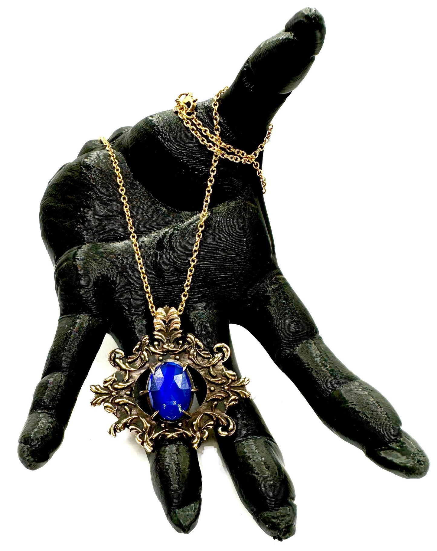 Ammit’s Eye Aurora Opal Necklace Bronze