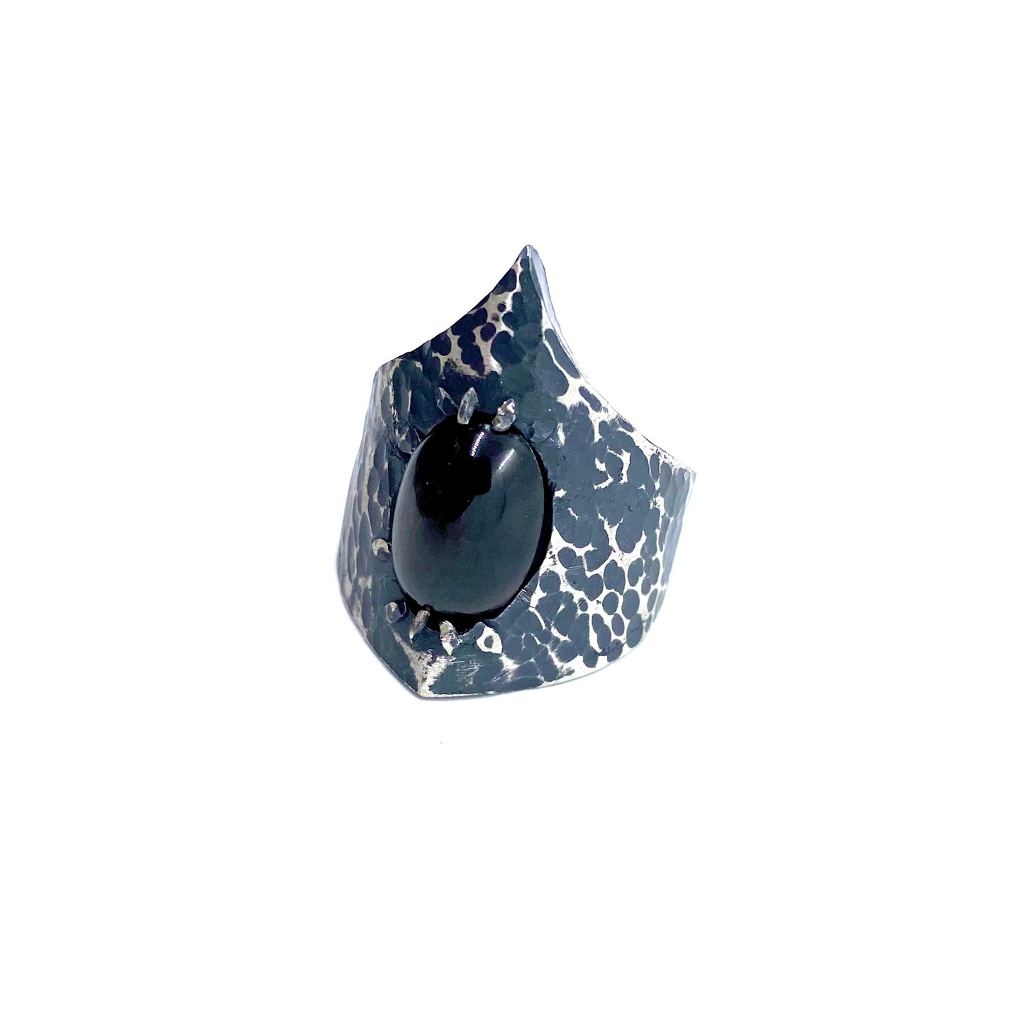 Thornguard’s Ring Black Star in Sterling silver