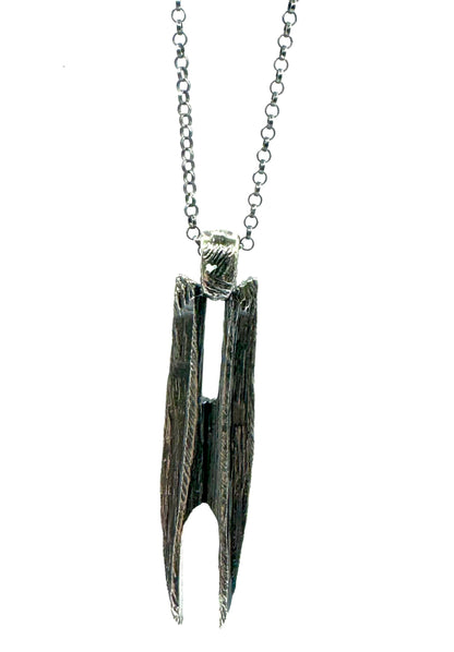 Split Necklace in Sterling Silver