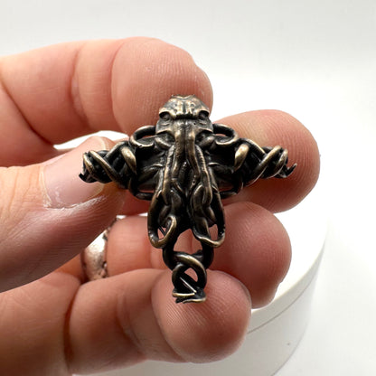 Cthulhu Ring in Bronze