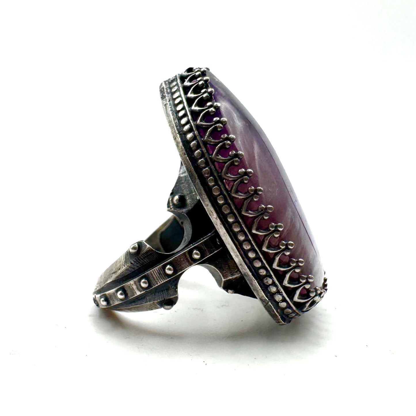 Amethyst Empress Ring in Sterling Silver