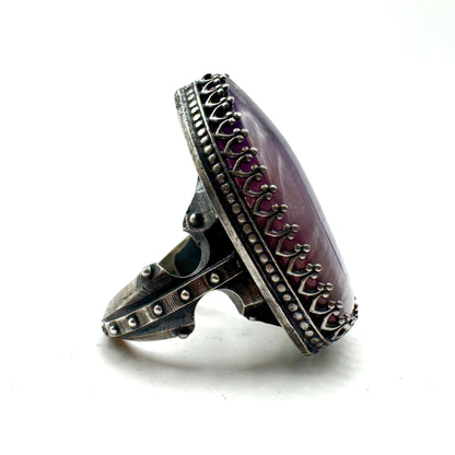 Amethyst Empress Ring in Sterling Silver