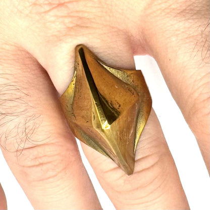 Blade of Might Ring in Bronze