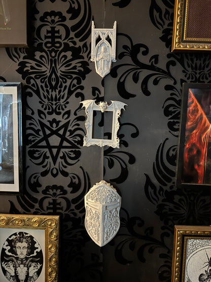 Bat Skull Picture Frame