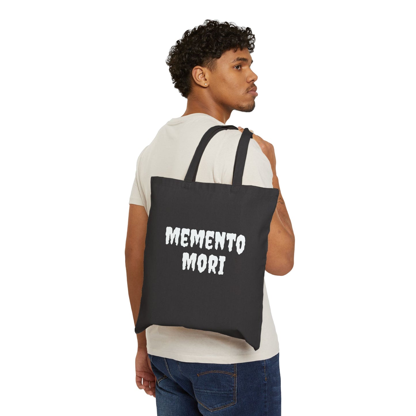 Memento Mori - Cotton Canvas Tote Bag