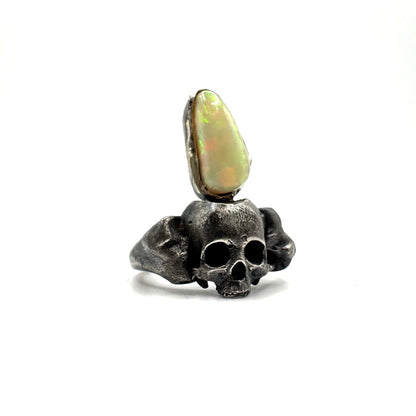 Ancient Tooth Ring in Sterling Silver