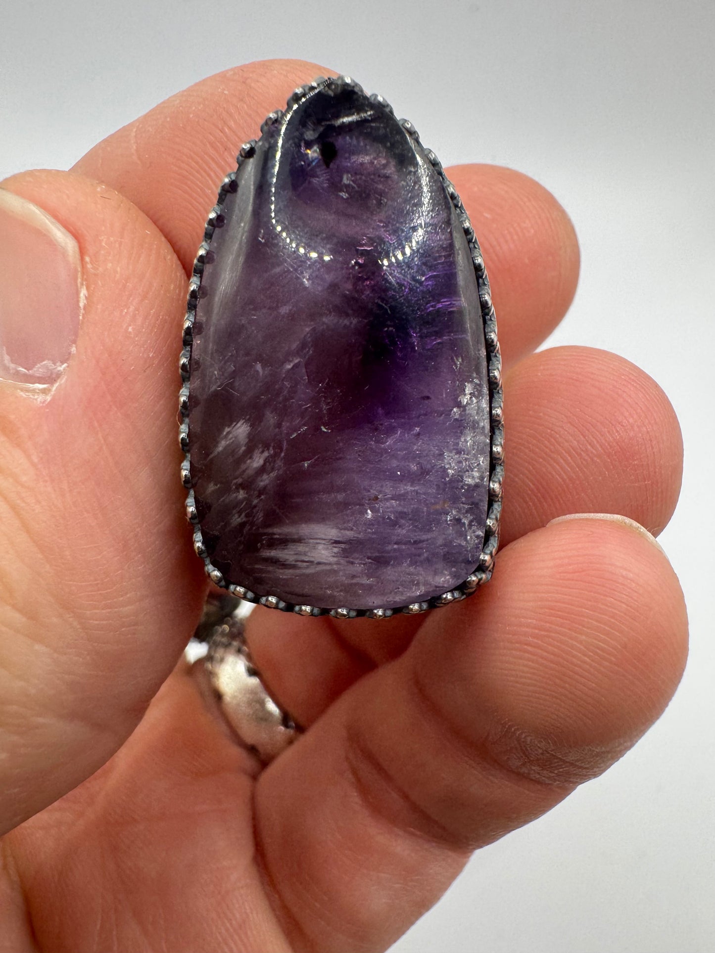 Amethyst Empress Ring in Sterling Silver