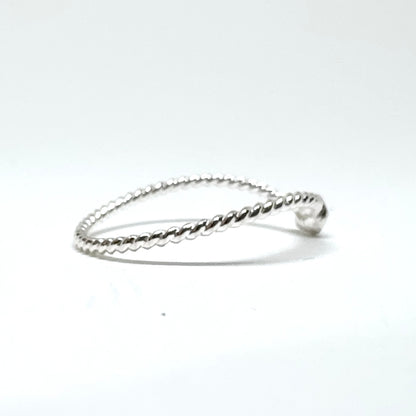 Spiral Stacker in Sterling Silver