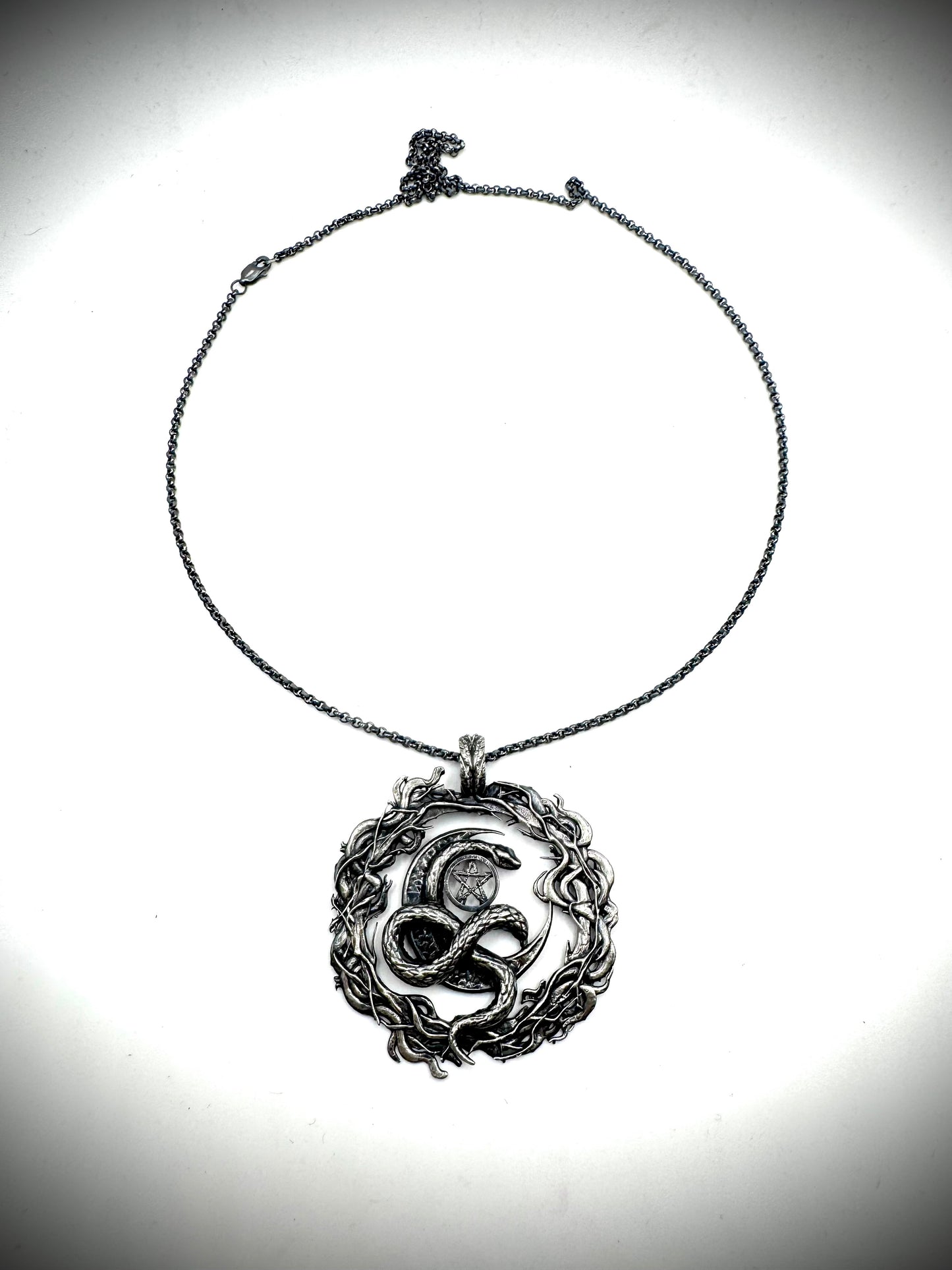 Cepsi’s Protection Exclusive Webb Witch Amulet Sterling Silver Collab Pendant