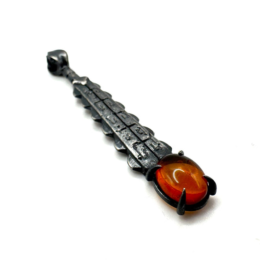 Ancient Origins Sword Pendant - Amber in Sterling Silver