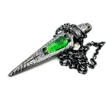 Bridewell Brutalist Necklace in Sterling Silver