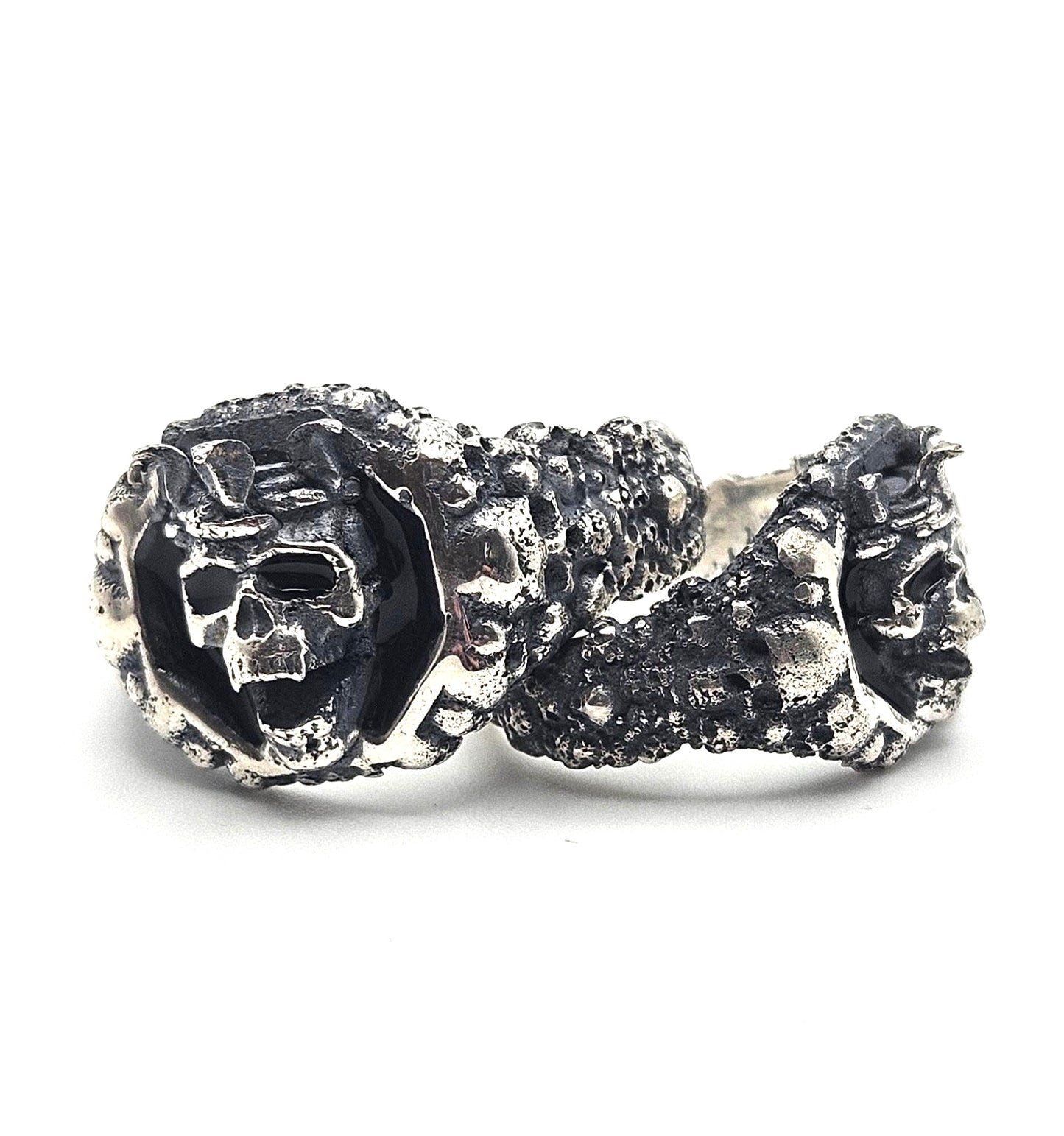 The Serpent’s King Ring In Sterling Silver