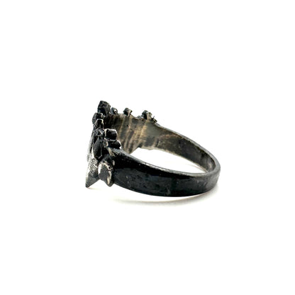 Vampire Fang Ring in Sterling Silver