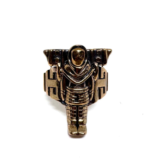 Ancient Origins Astronaut Ring In Bronze