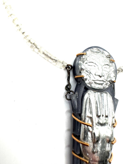 Mother Gaia Ushabti Necklace