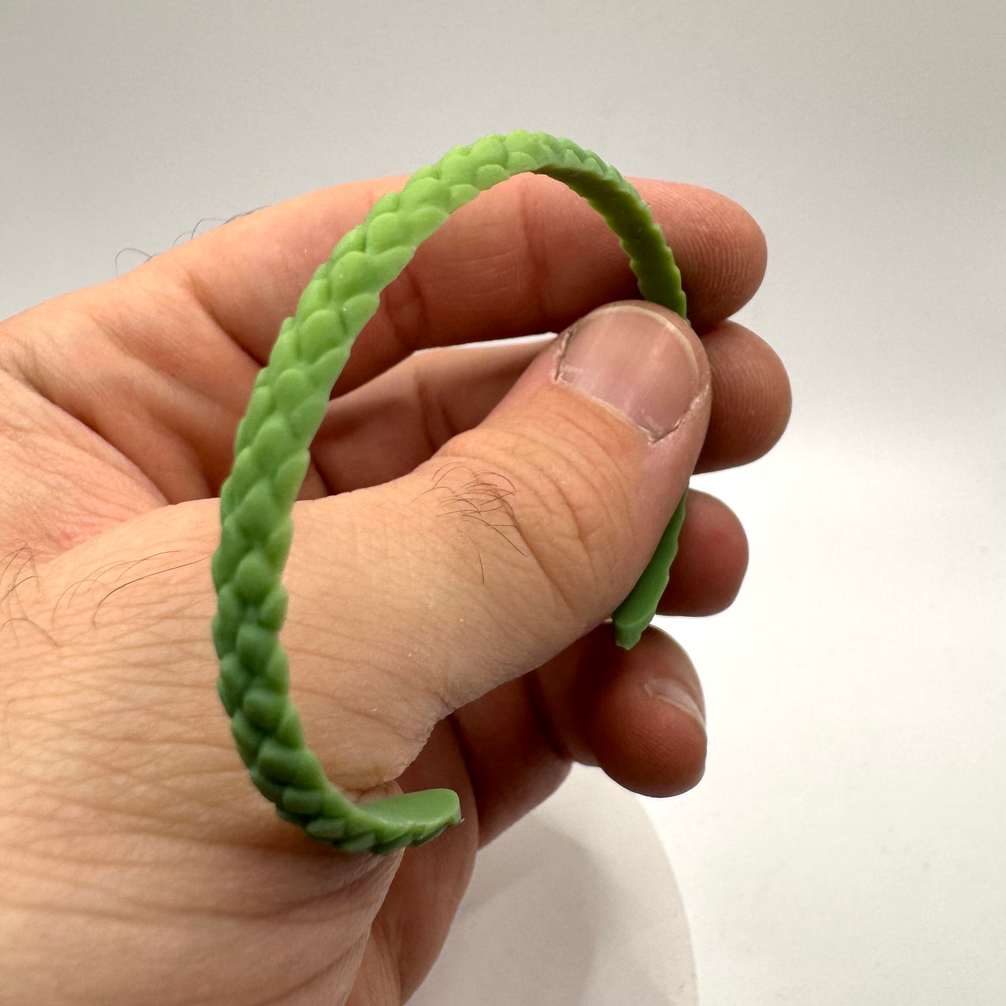 TO BE CAST - Snake Skin Bracelet In sterling Silver