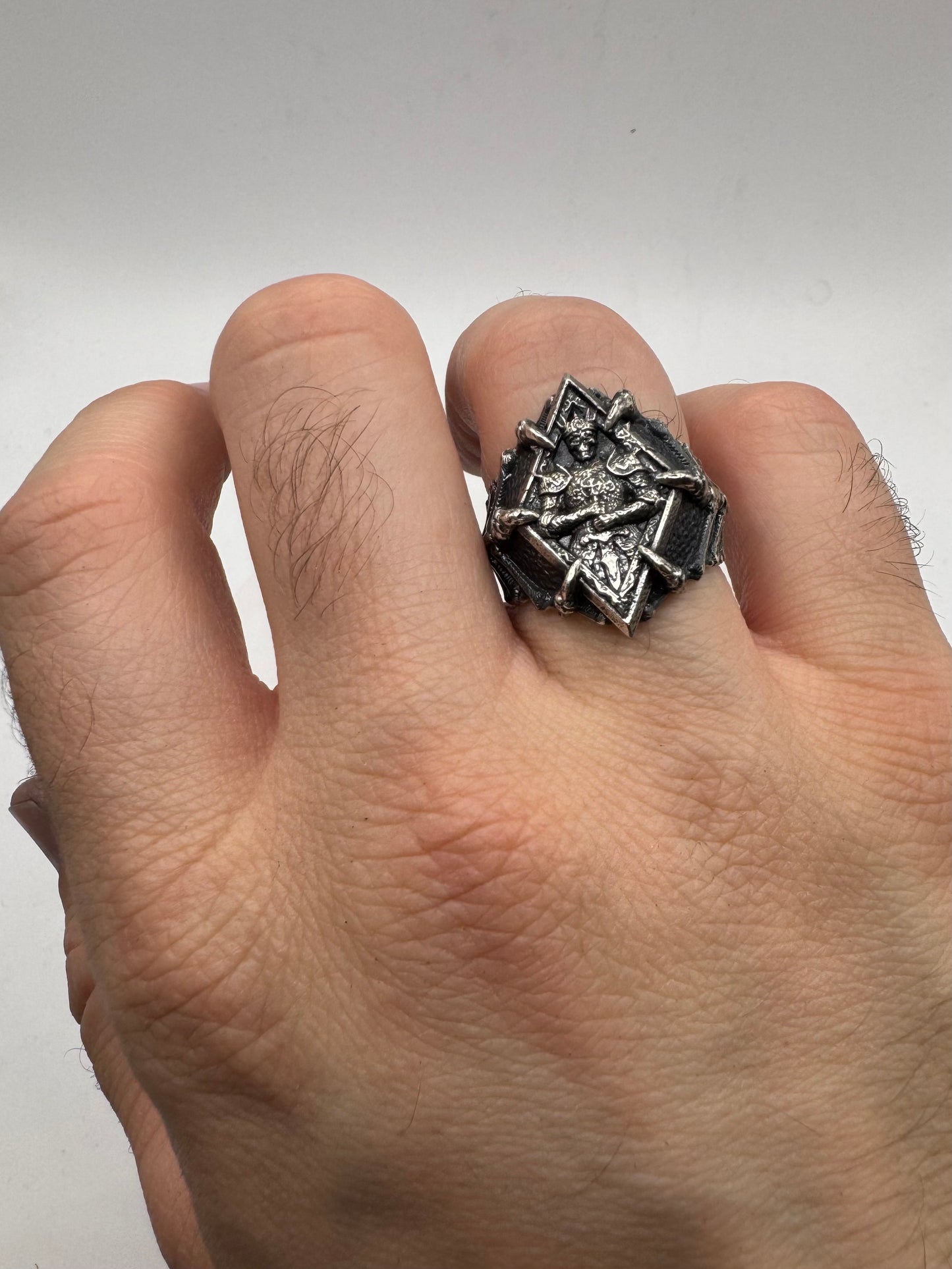 The Modred Ring in Sterling Silver