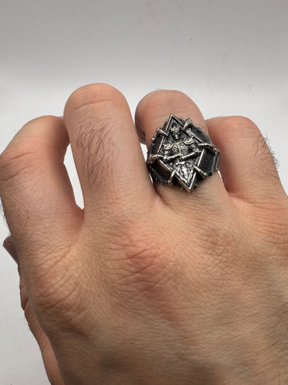 The Modred Ring in Sterling Silver