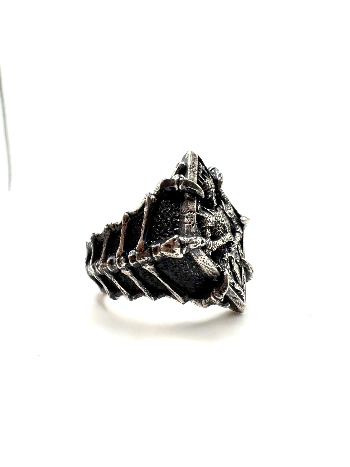 The Modred Ring in Sterling Silver