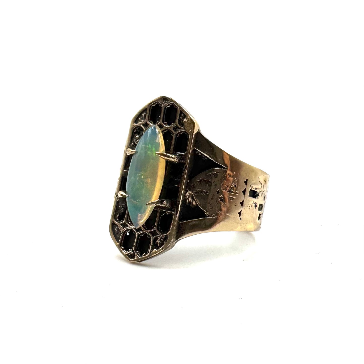 Paragon Bronze Opal Gothic Ring