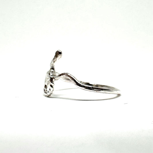 Snake Stacker in Sterling Silver