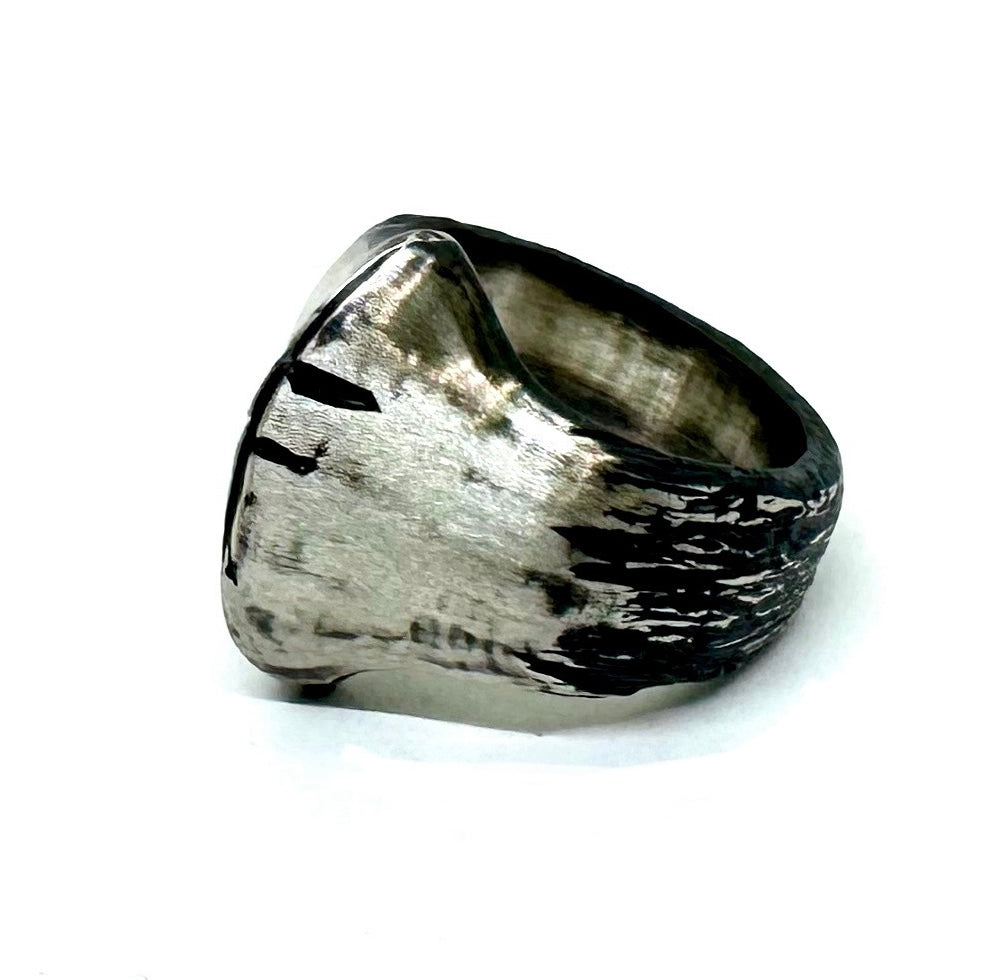 Executioner’s Ring in Sterling Silver