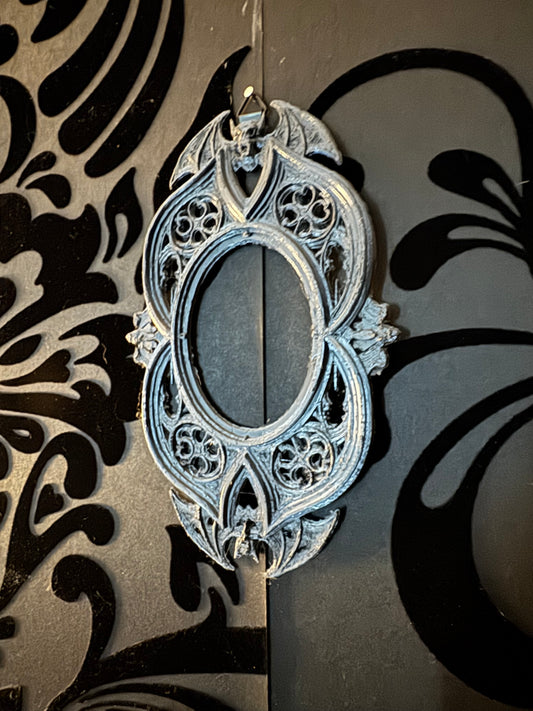 Bat Picture Frame Oval