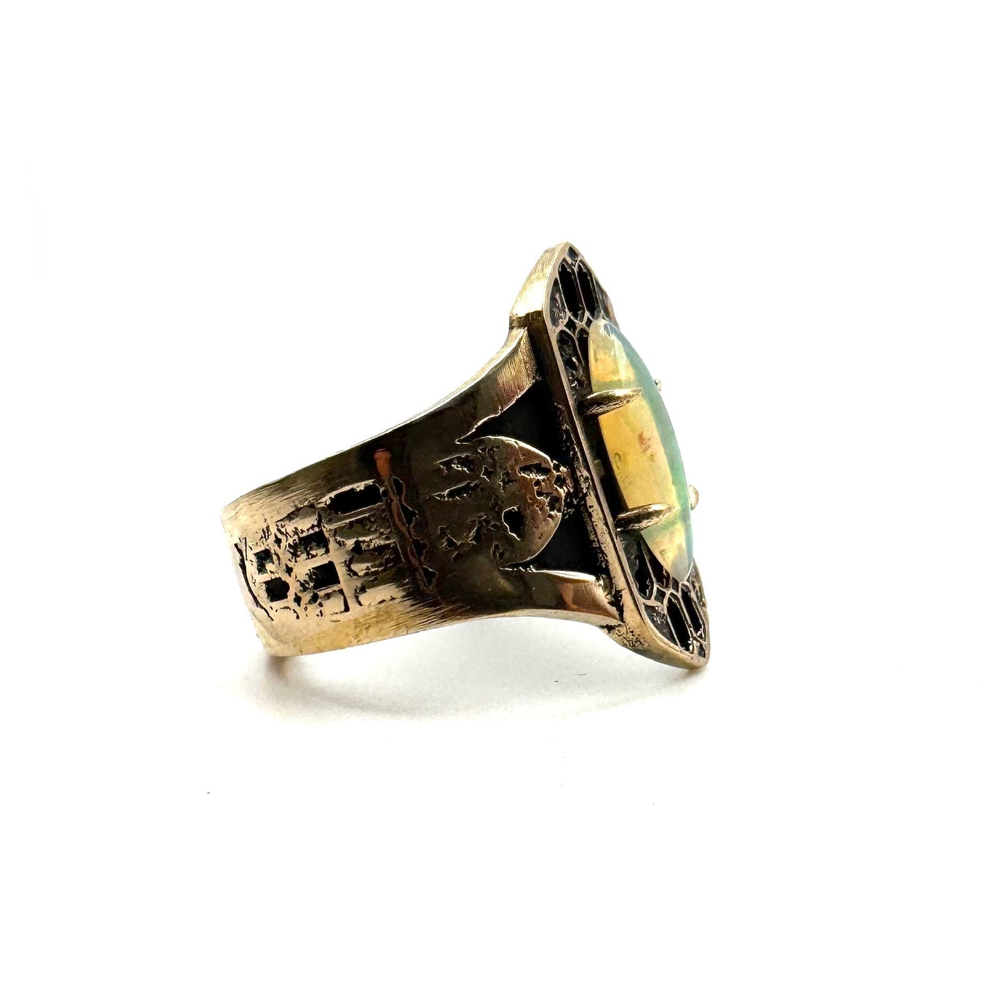 Paragon Bronze Opal Gothic Ring