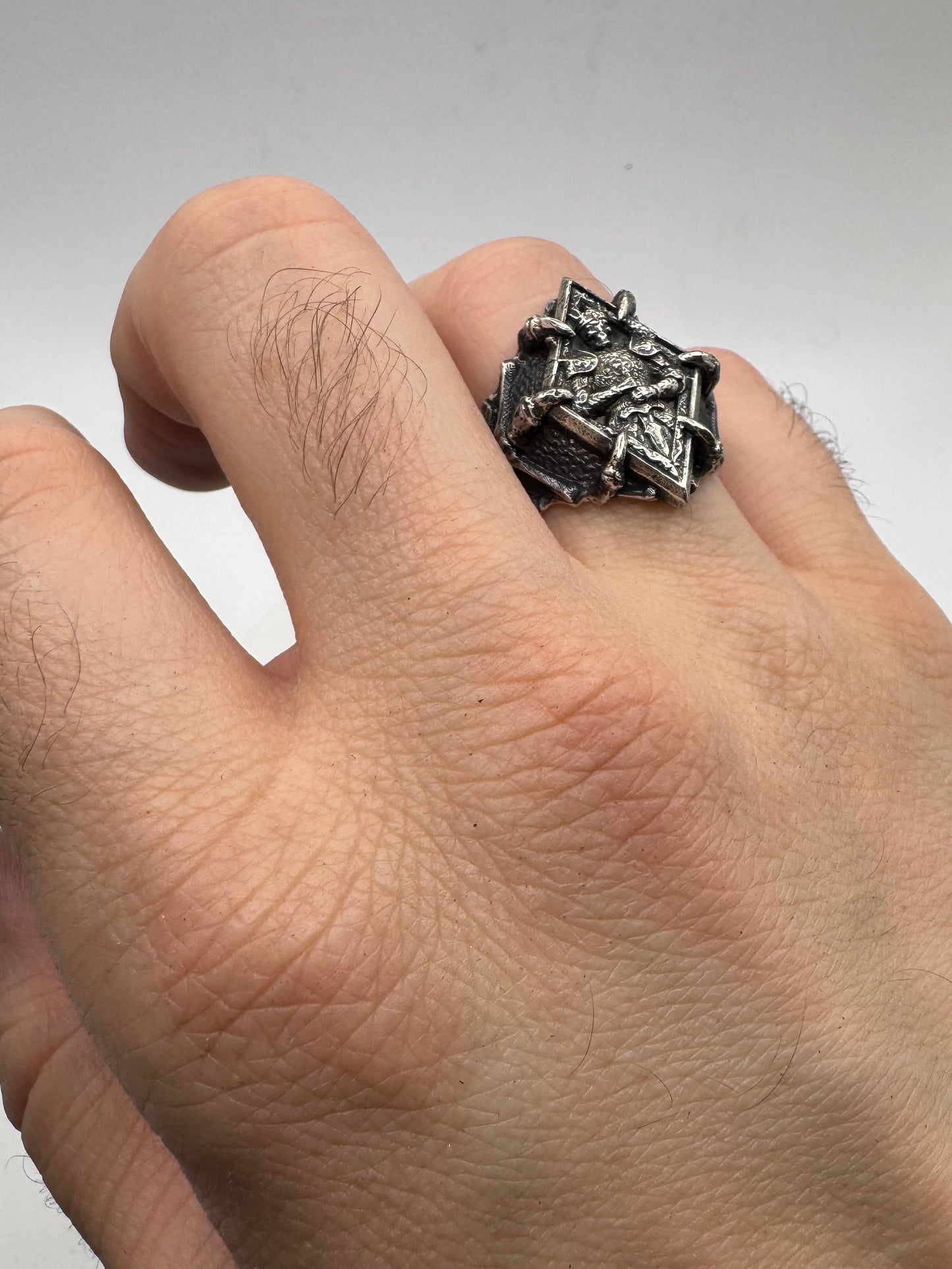 The Modred Ring in Sterling Silver